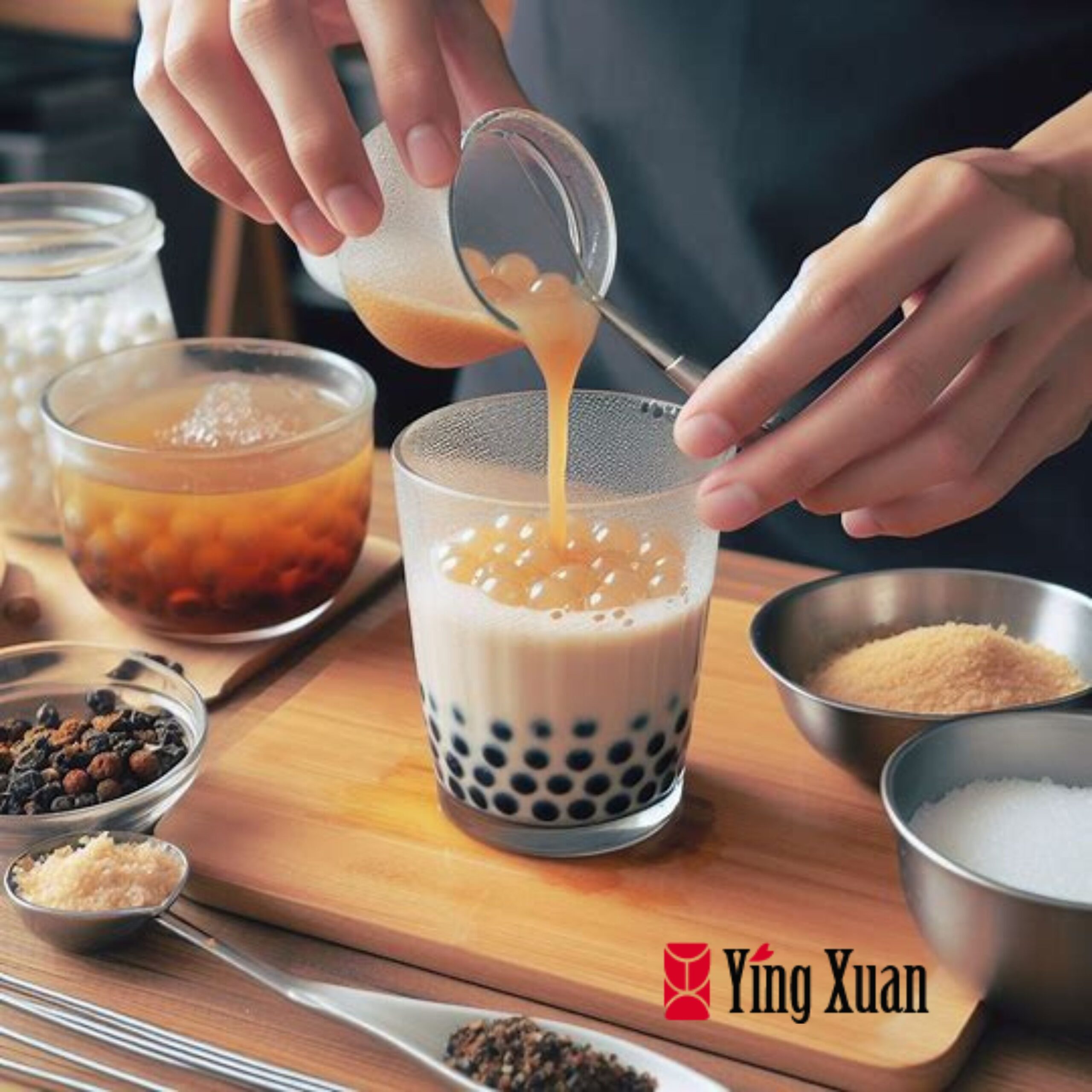 Boba Tea Preparation