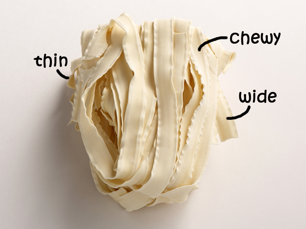 Dao xiao mian is doubly chewy