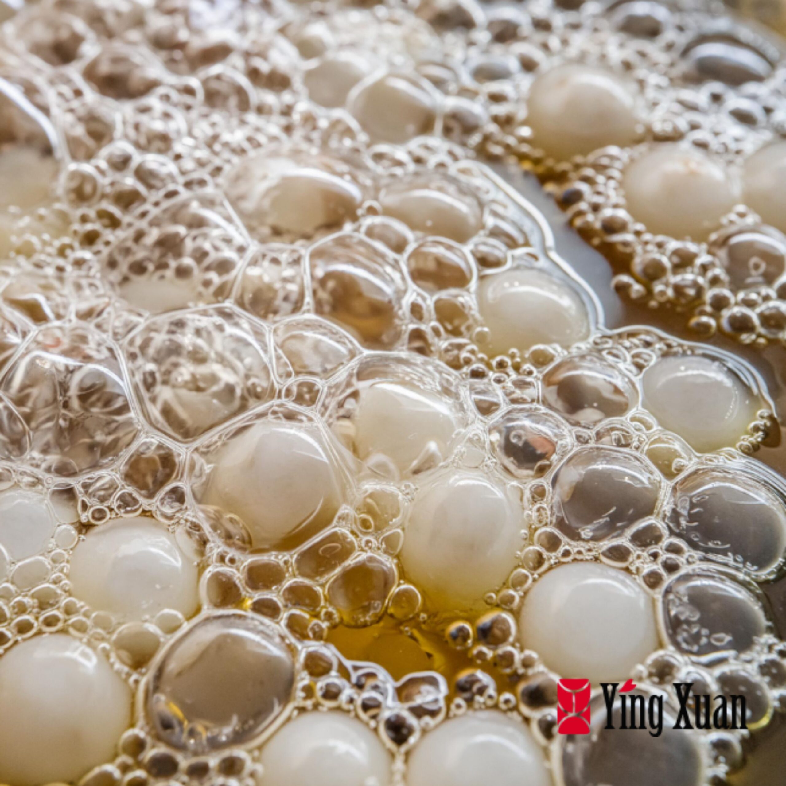 Tapioca Pearls Being Cooked